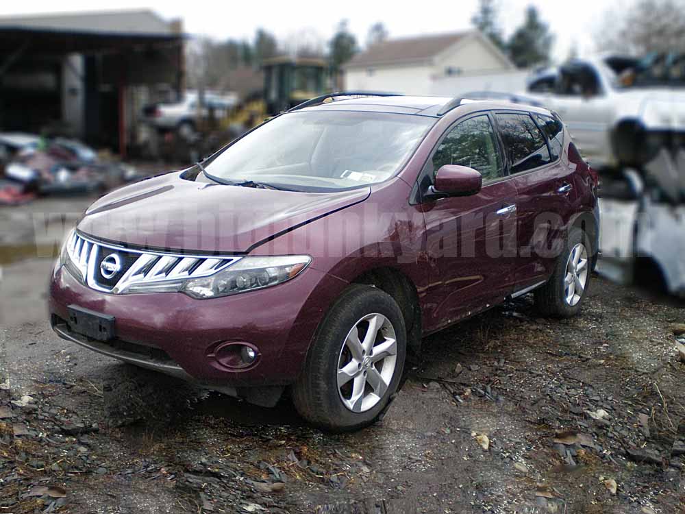 Parting Out 2009 Nissan Murano SL 4WD G-60