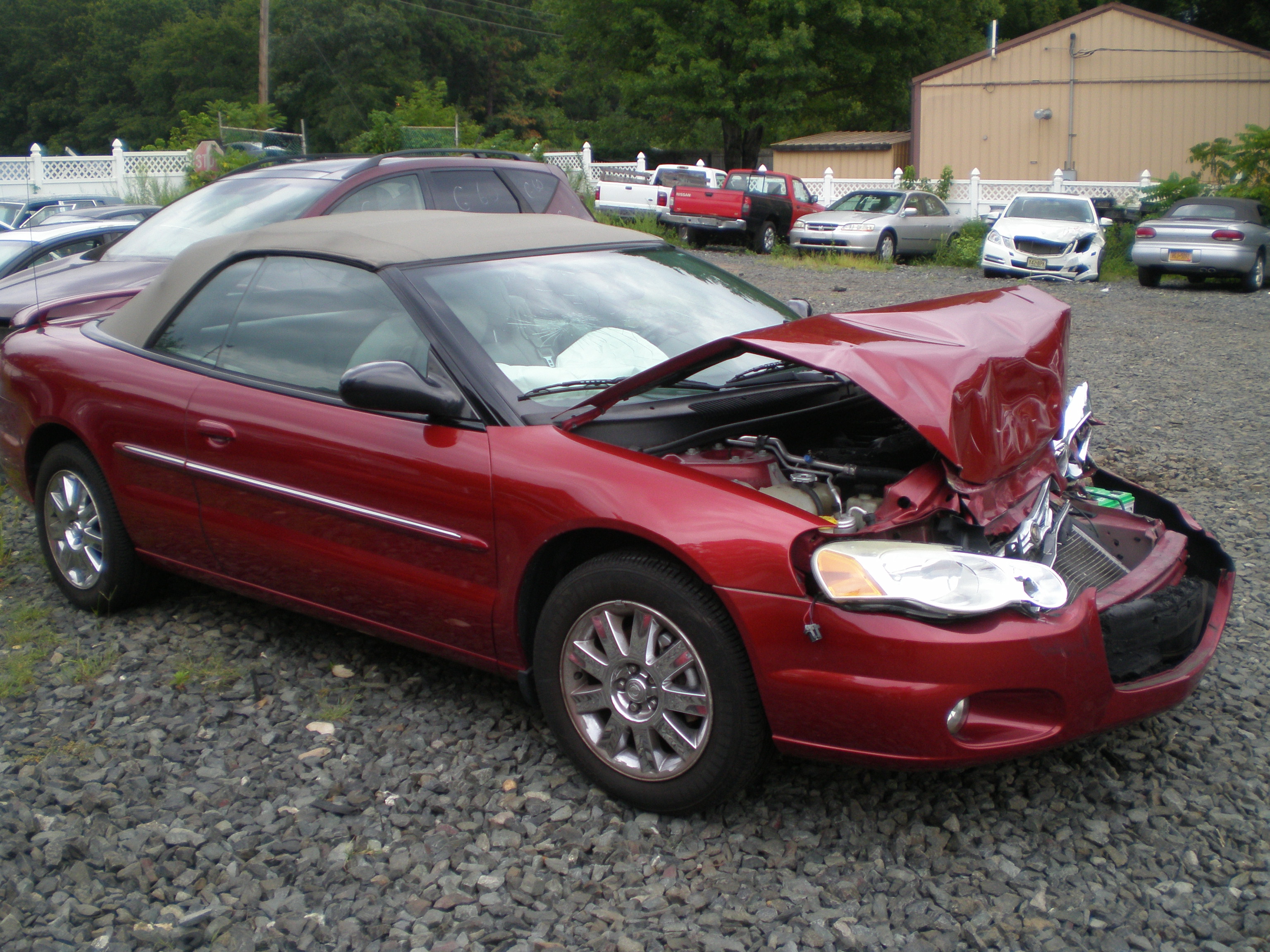Parting Out 2005 Chrysler Sebring Limited Convertible I-60