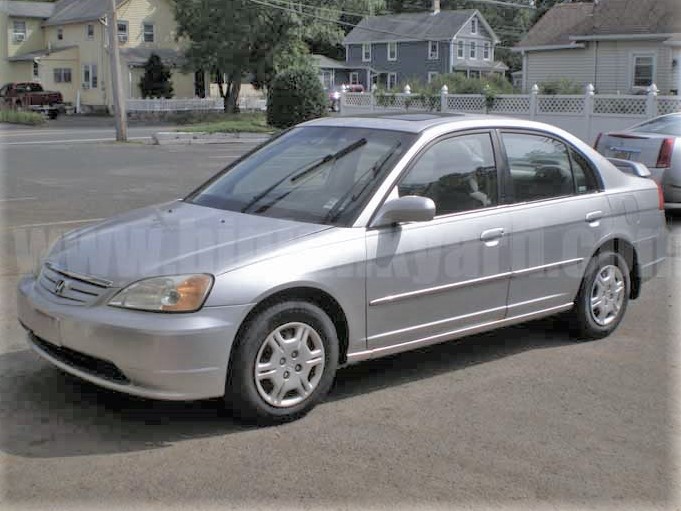 Parting Out 2002 Honda Civic EX Sedan M-34