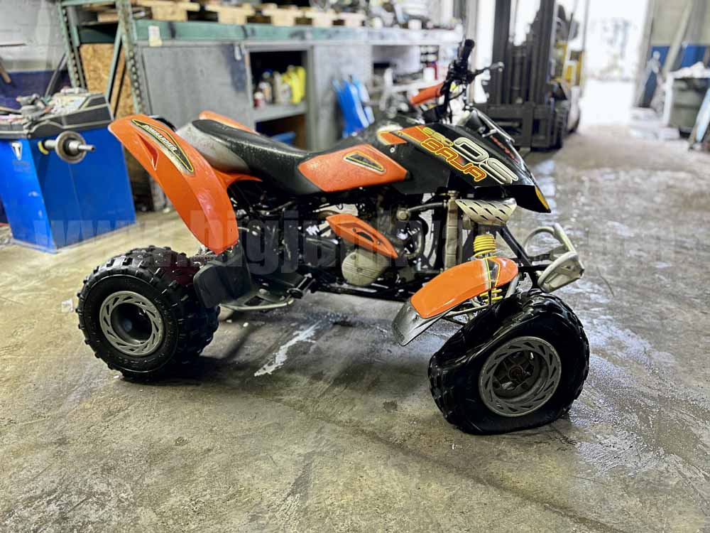 Parting Out 2004 Bombardier DS 650 Baja N-49