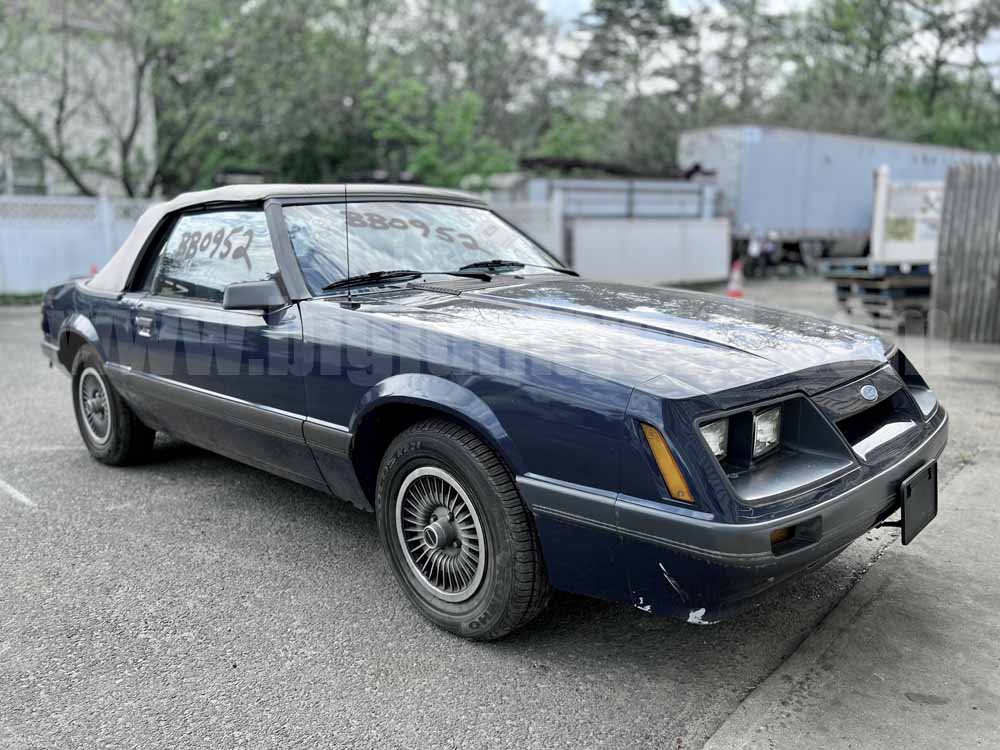 Parting Out 1986 Ford Mustang LX Convertible O-58