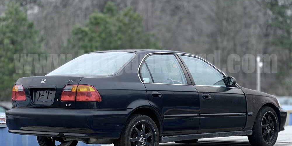 01-05 civic sedan lx us純正サイドモール Parting Out 1999 Honda Civic LX Sedan Q-58 Used Parts | Big Junkyard®