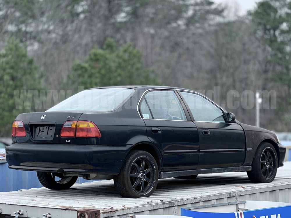 Parting Out 1999 Honda Civic LX Sedan Q-58 Used Parts | Big Junkyard®